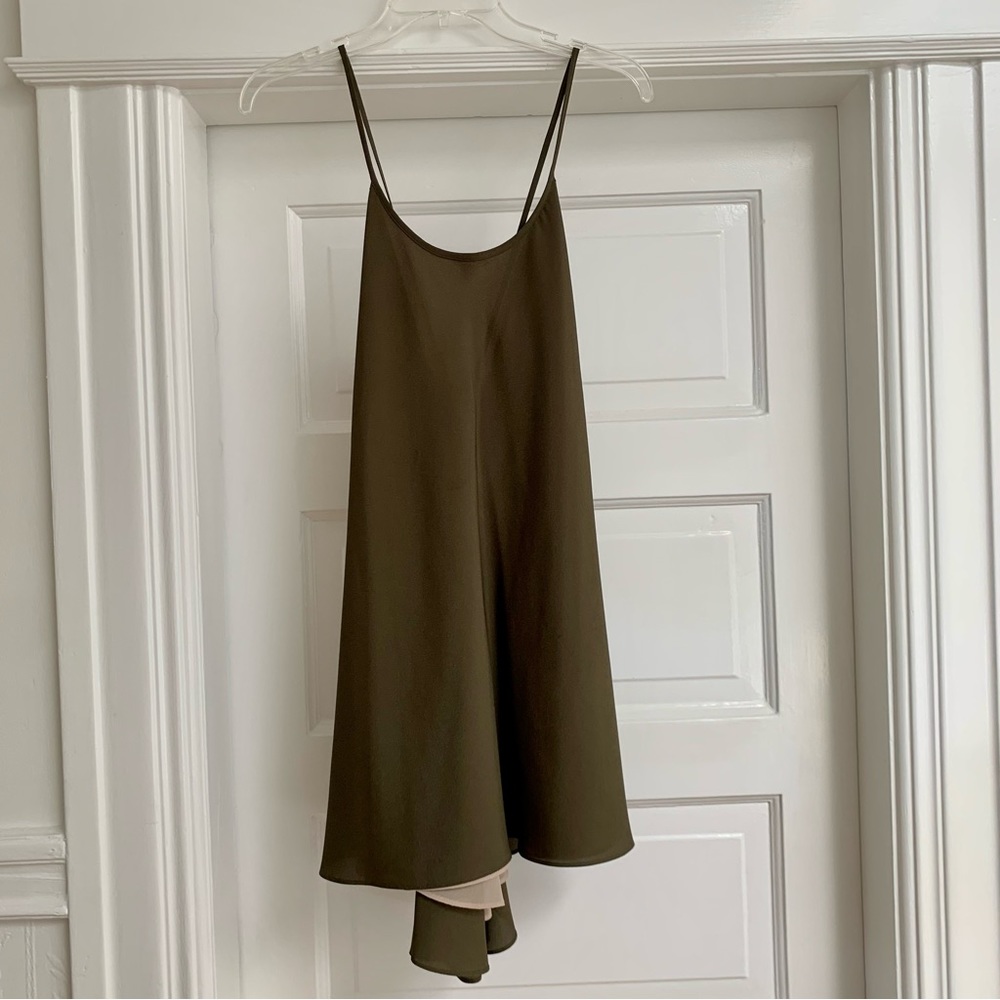 Naven Olive Mini Dress